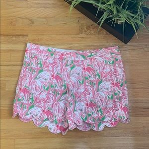 Lilly Pulitzer Flamingo Buttercup Shorts